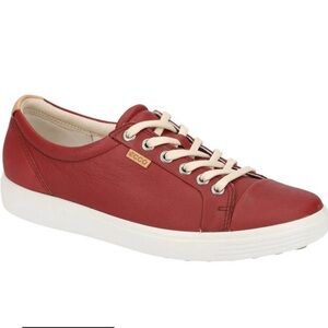 Ecco Women's Soft 7 Red Sneakers